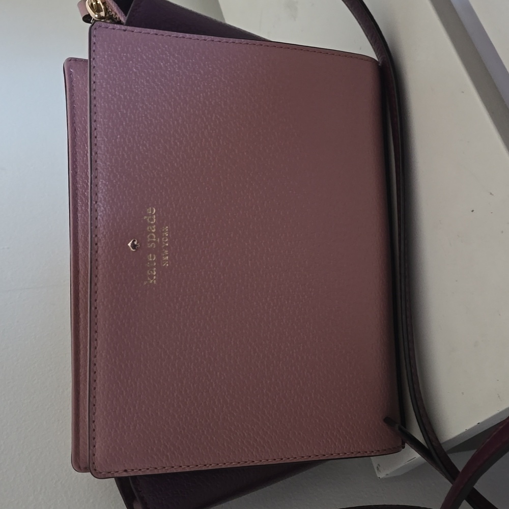 Kate Spade lavender and purple cross body amazing used condition